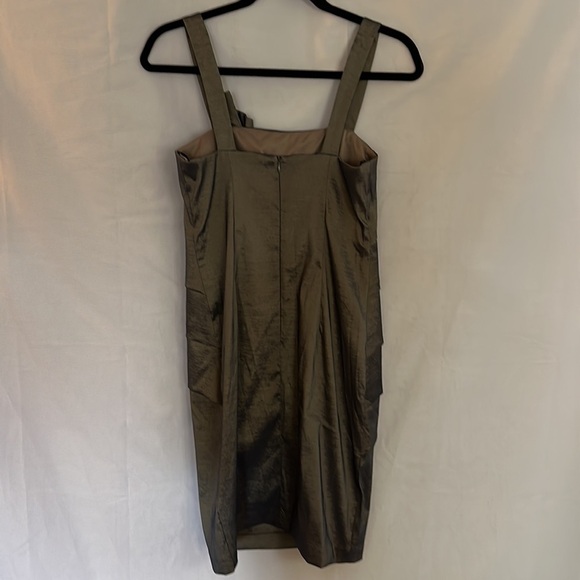 NWT NW COLLECTIONS METALLIC BODYCON DRESS (S) - Picture 7 of 9